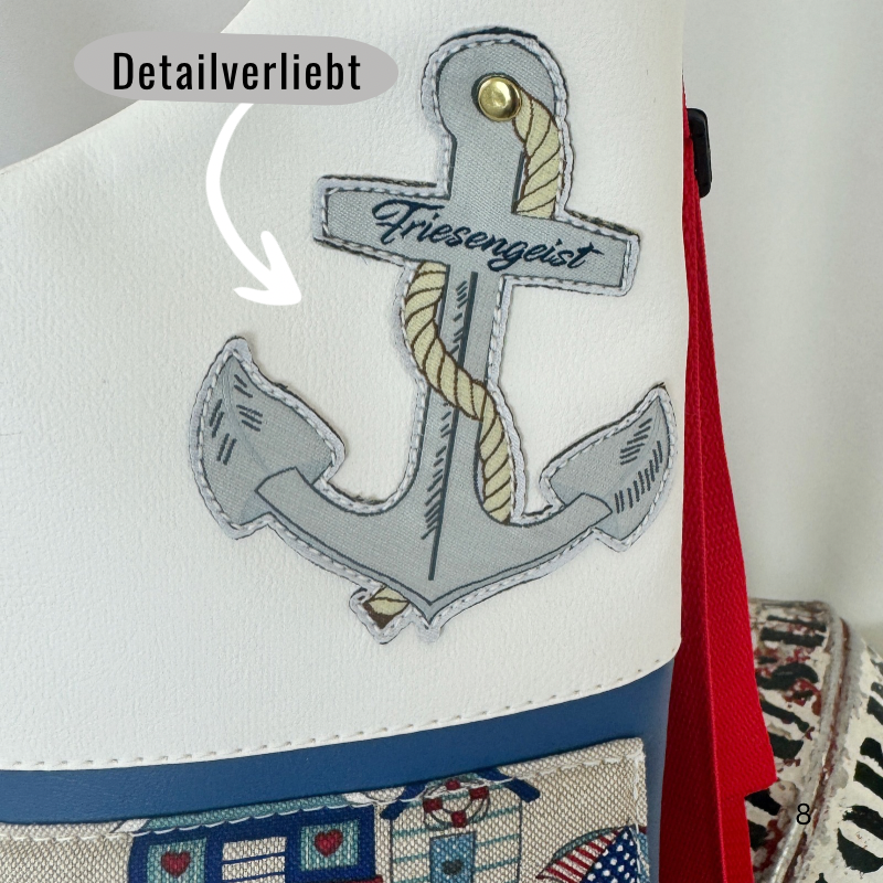 Damen- und Herrenrucksack Amrum