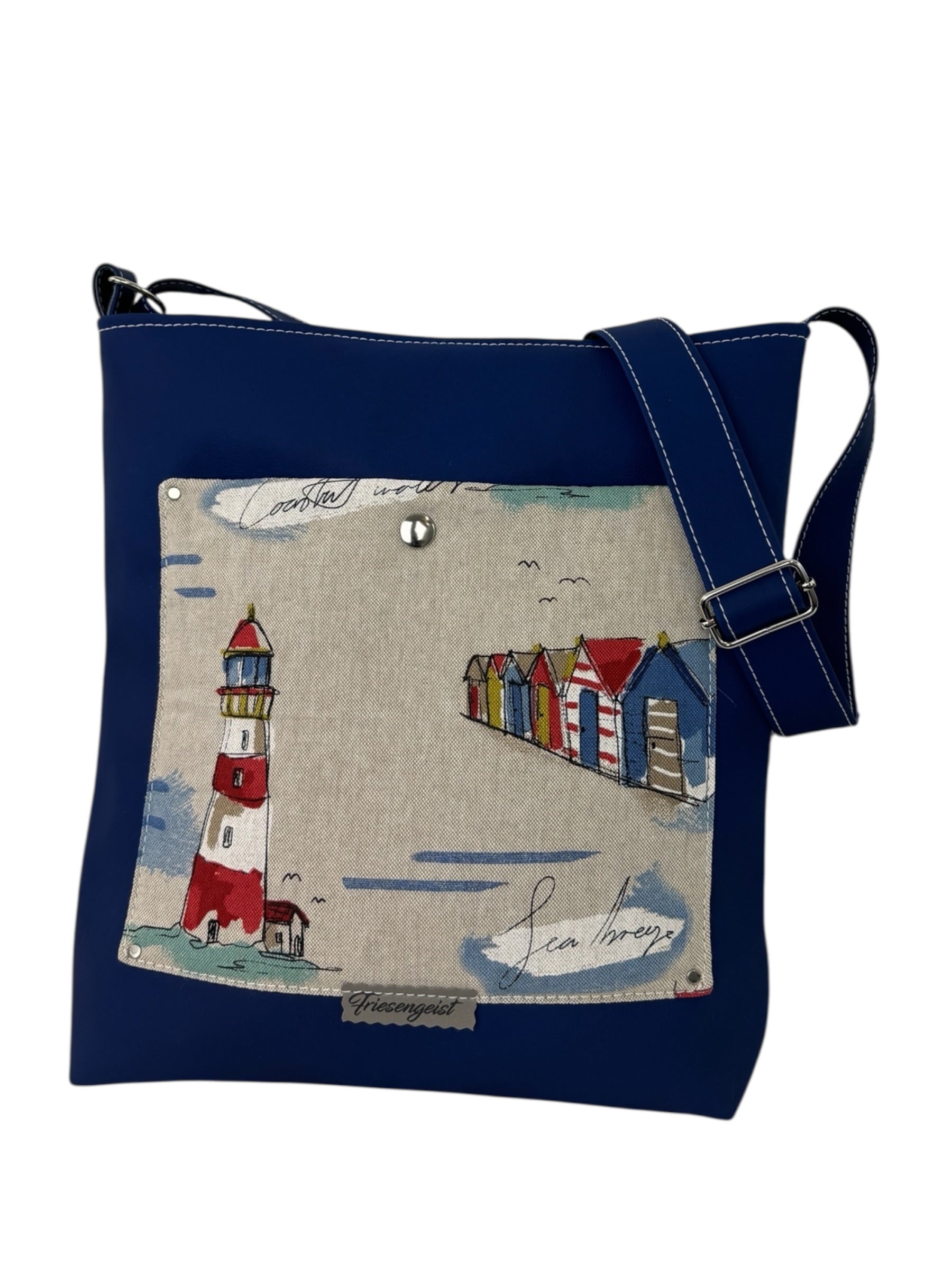 Shopper mit einem breiten Schulterträger, verlängerbar, Amrum