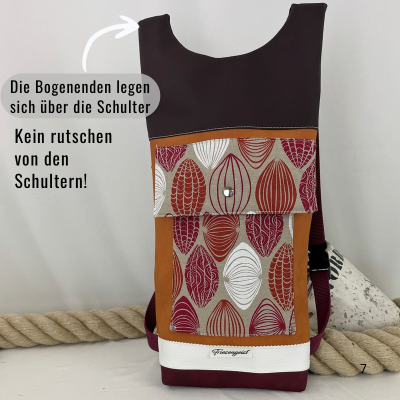 Damen- und Herrenrucksack Rucksack Susi