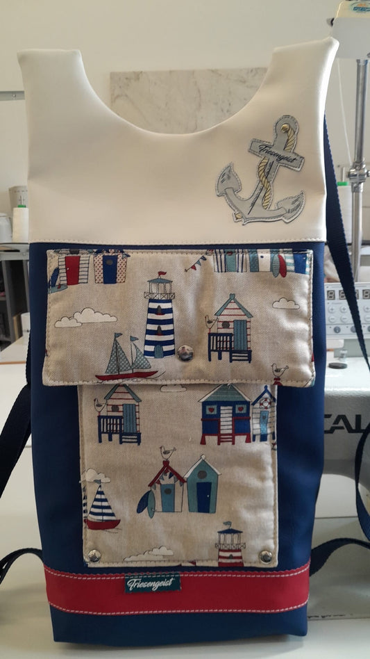 Damen- und Herrenrucksack Sylt