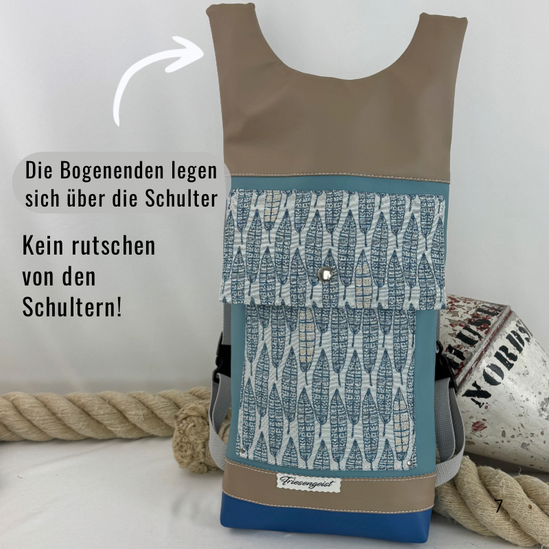 Damen- und Herrenrucksack Nelly