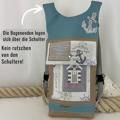 Damen- und Herrenrucksack Rømø