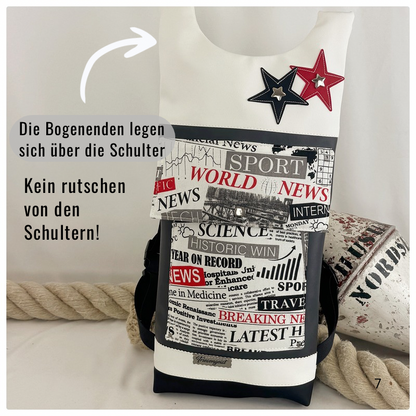 Damen- und Herrenrucksack  Franzi