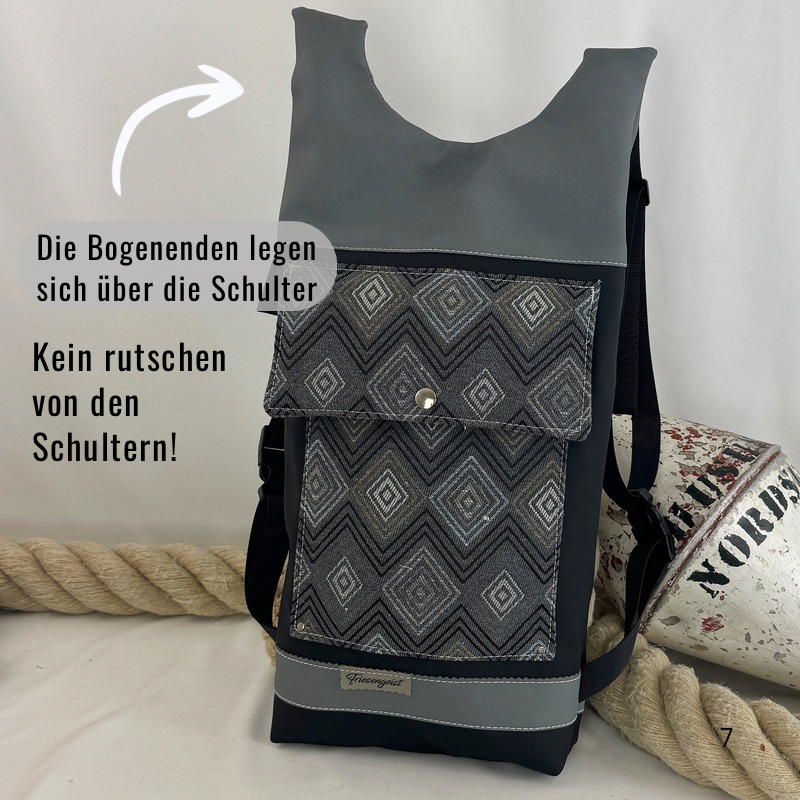 Damen- und Herrenrucksack Krista