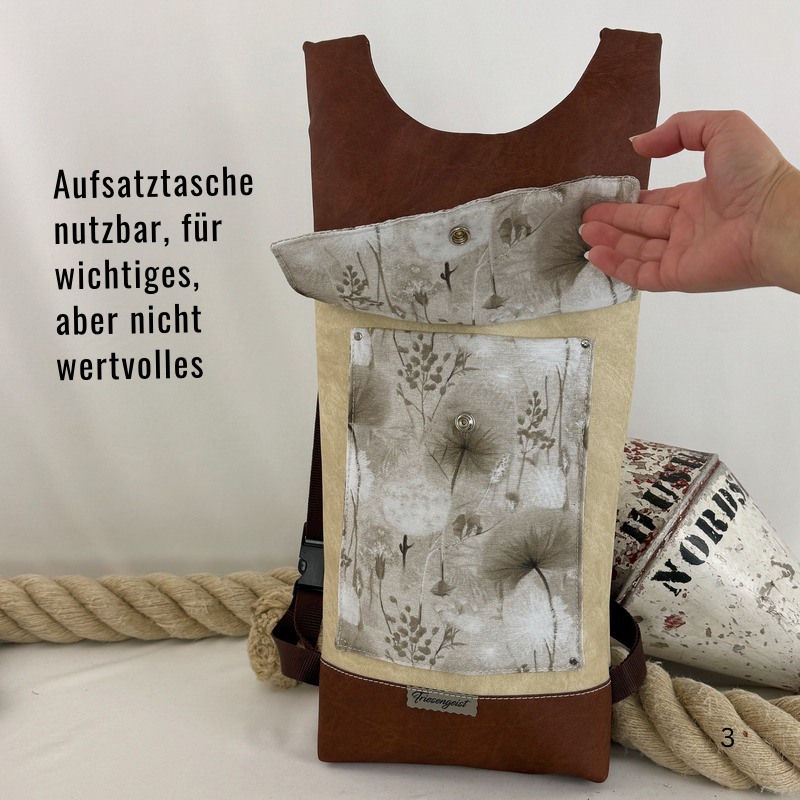 Damen- und Herrenrucksack Caroline