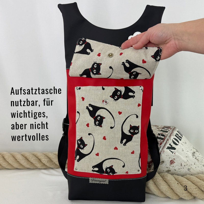 Damen- und Herrenrucksack Pauline