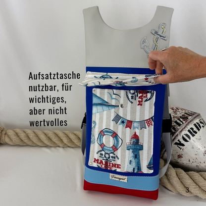 Damen- und Herrenrucksack Föhr