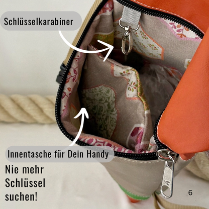 Damen- und Herrenrucksack Stefanie