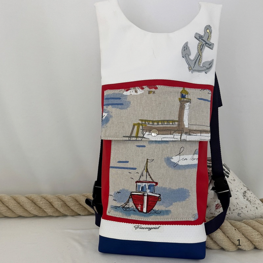 Damen- und Herrenrucksack Rucksack Süderoog