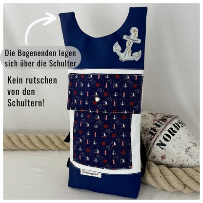 Damen- und Herrenrucksack Nordstrand
