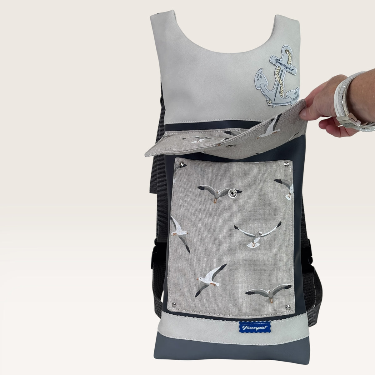 Damen- und Herrenrucksack Rita