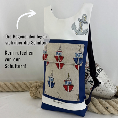 Damen- und Herrenrucksack Fyn