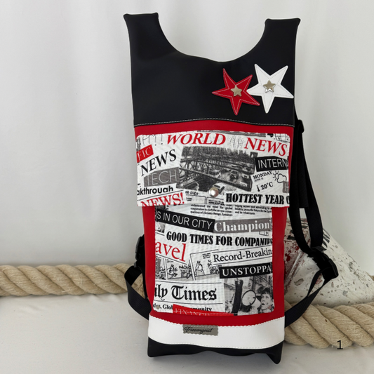 Damen- und Herrenrucksack Rudi