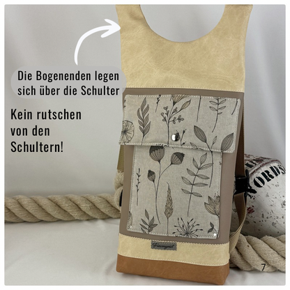 Damen- und Herrenrucksack Mascha