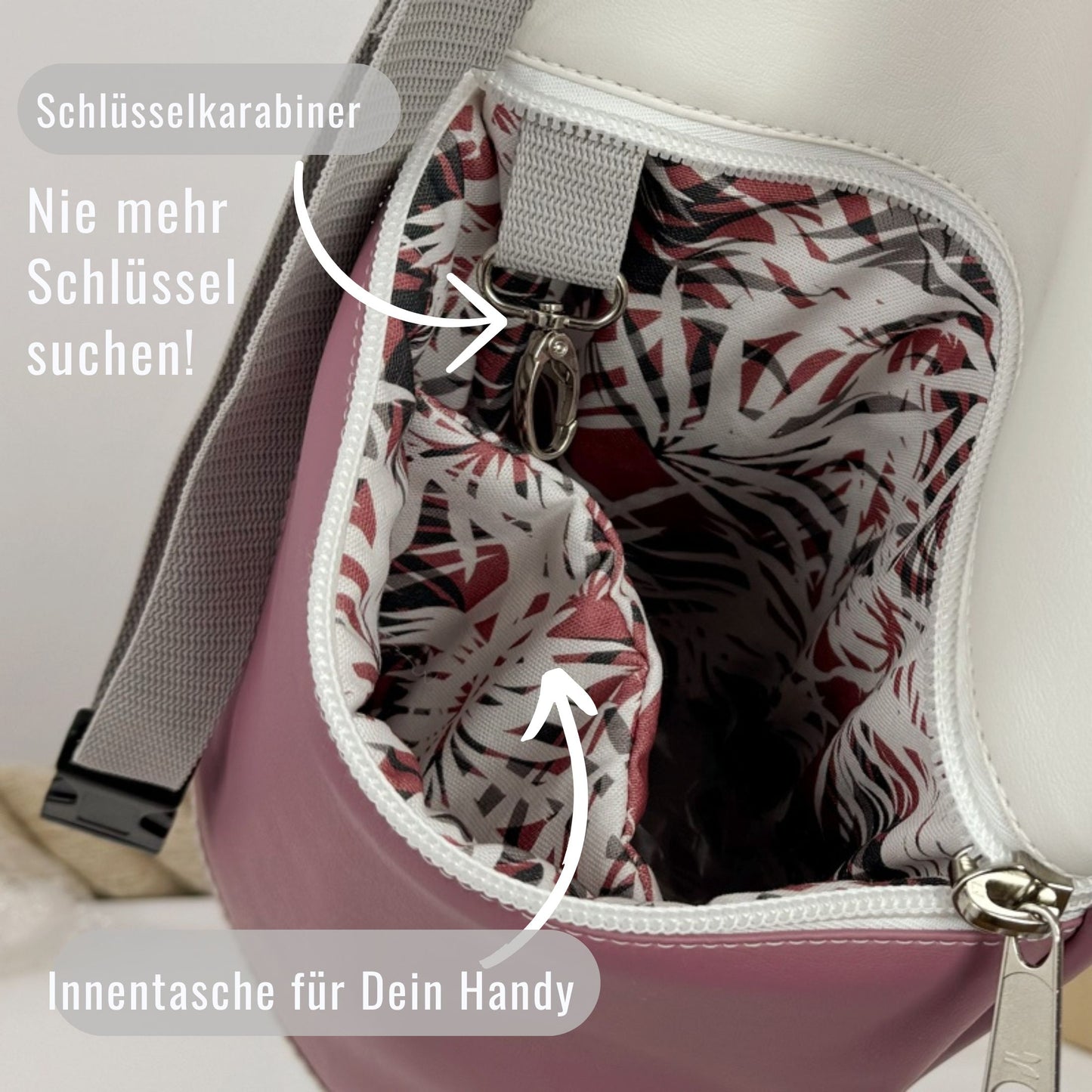 Damen- und Herrenrucksack Jutta