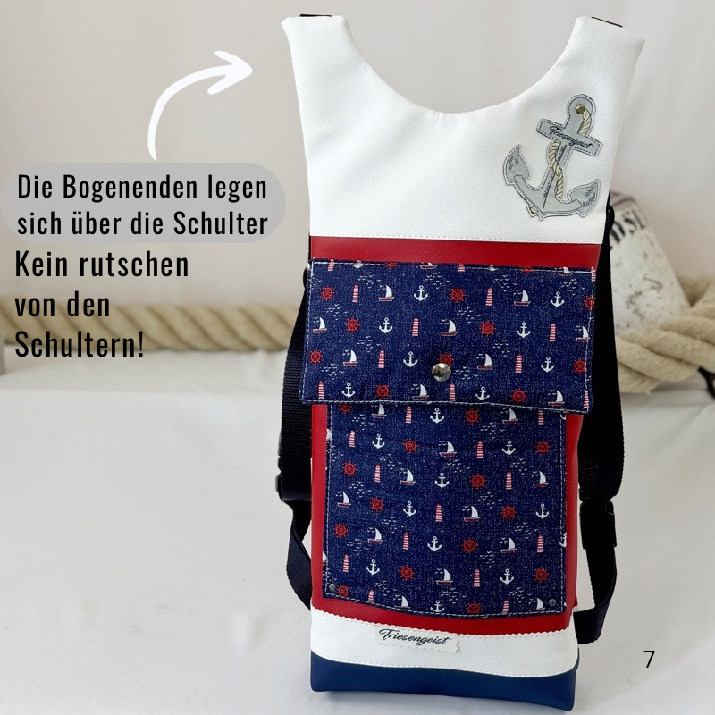 Damen- und Herrenrucksack Kiel