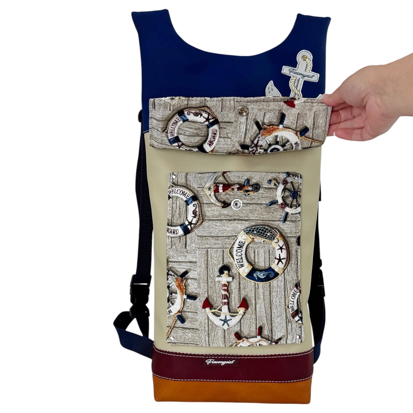 Damen- und Herrenrucksack Föhr