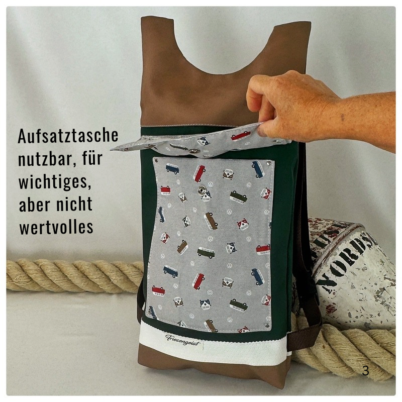Damen- und Herrenrucksack Sven