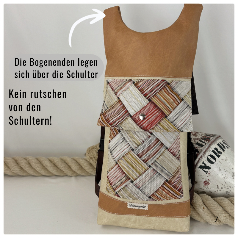 Damen- und Herrenrucksack Karin