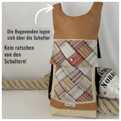 Damen- und Herrenrucksack Karin