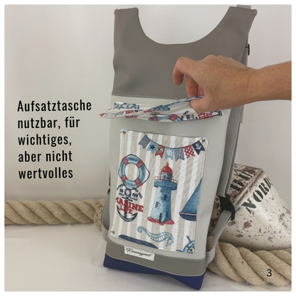 Damen- und Herrenrucksack Tönning