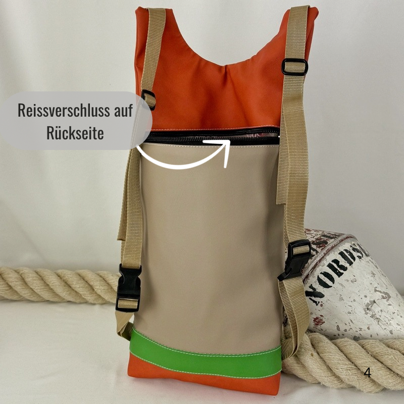 Damen- und Herrenrucksack Stefanie
