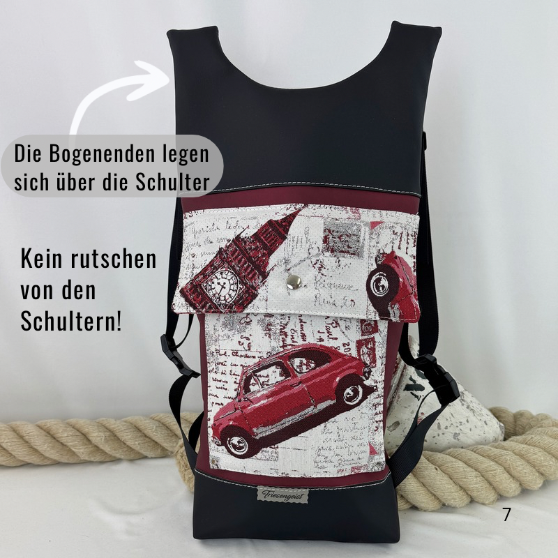 Damen- und Herrenrucksack Rucksack Big Ben