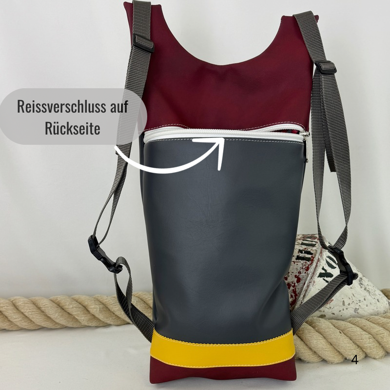 Damen- und Herrenrucksack Rucksack Elsa