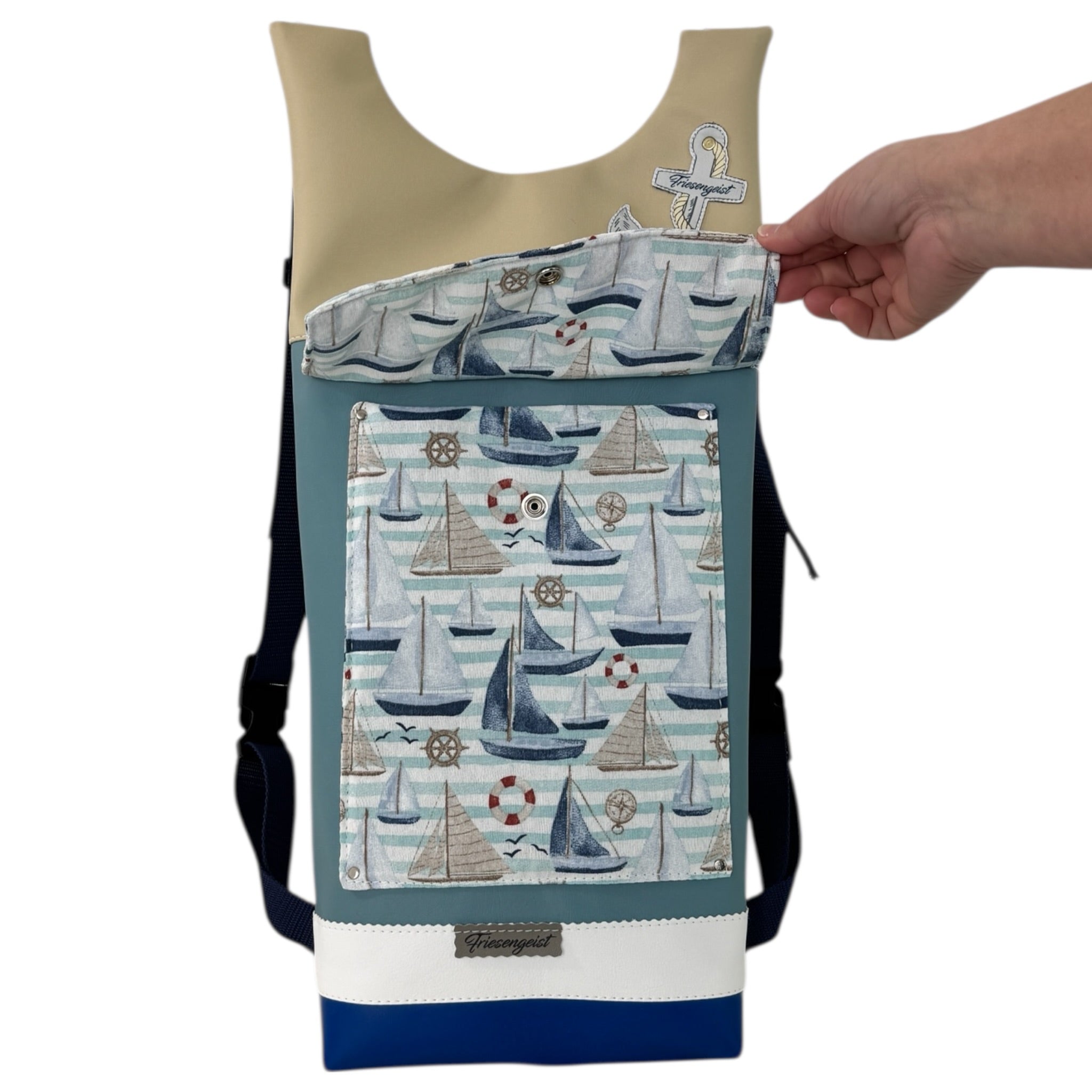 Damen- und Herrenrucksack Wabs