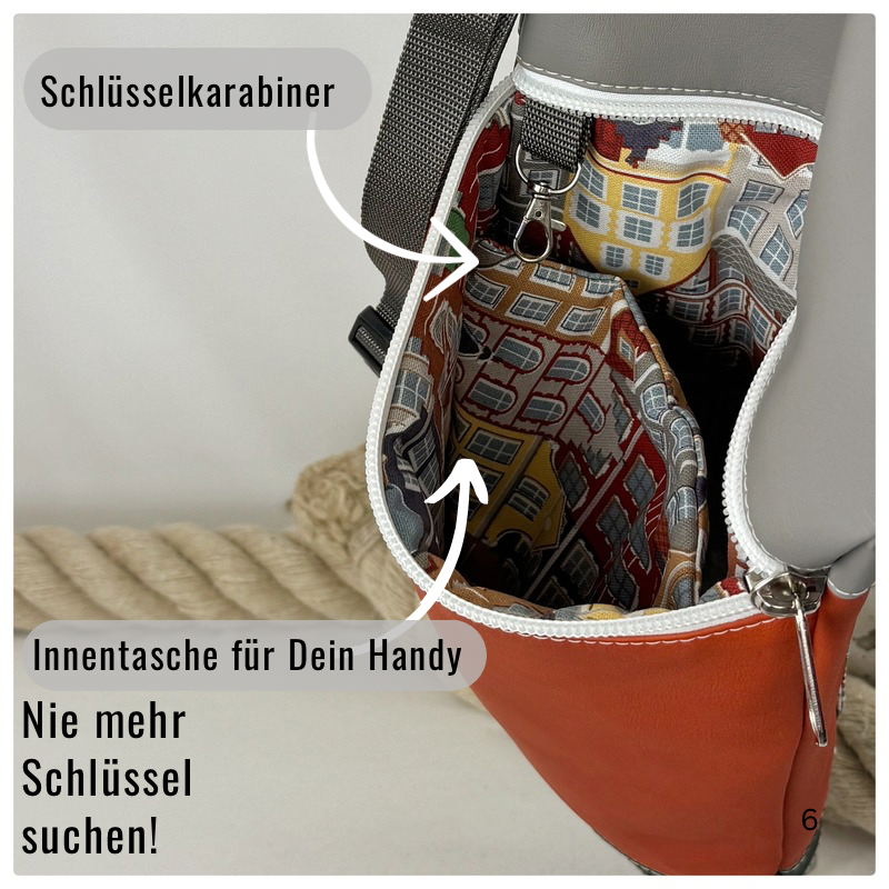 Damen- und Herrenrucksack Petra