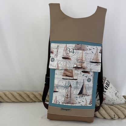 Damen- und Herrenrucksack Rucksack Amrum