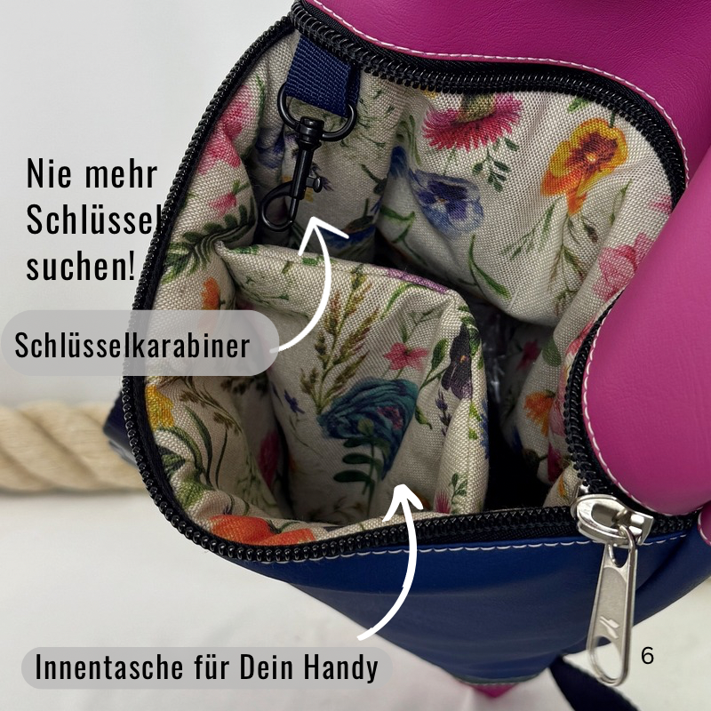 Damen- und Herrenrucksack Rucksack Petra