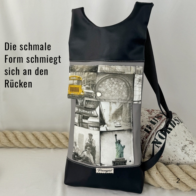 Damen- und Herrenrucksack New York