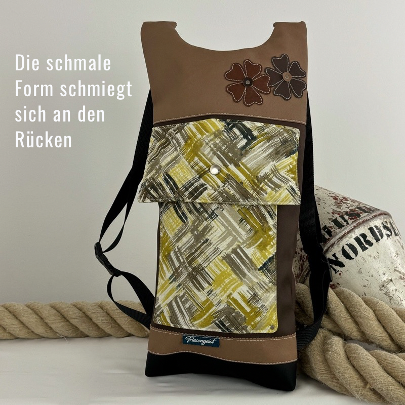 Damen- und Herrenrucksack Pamala