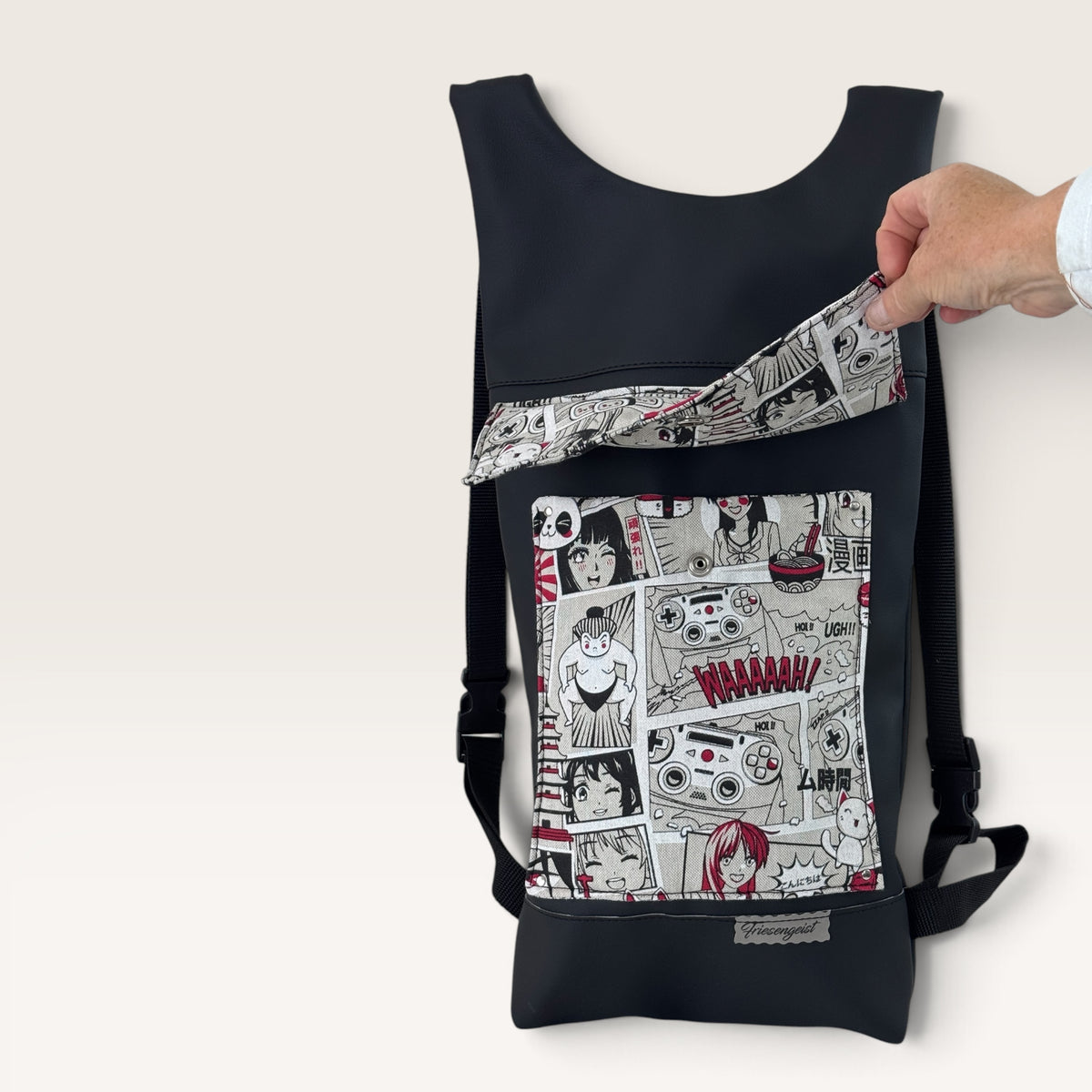 Damen- und Herrenrucksack Manga