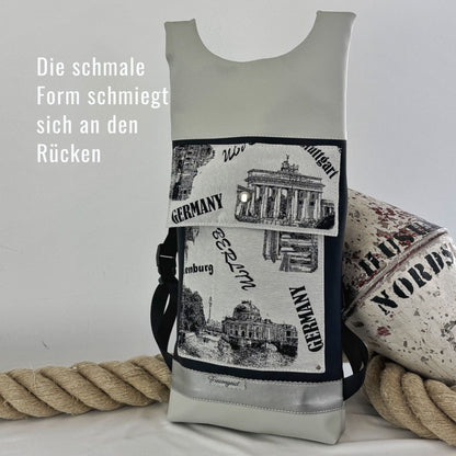 Damen -und Herrenrucksack Städtereisen