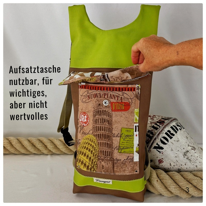Damen- und Herrenrucksack Romana