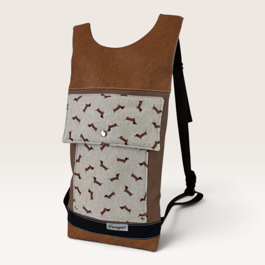 Damen- und Herrenrucksack Pelle