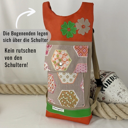 Damen- und Herrenrucksack Stefanie