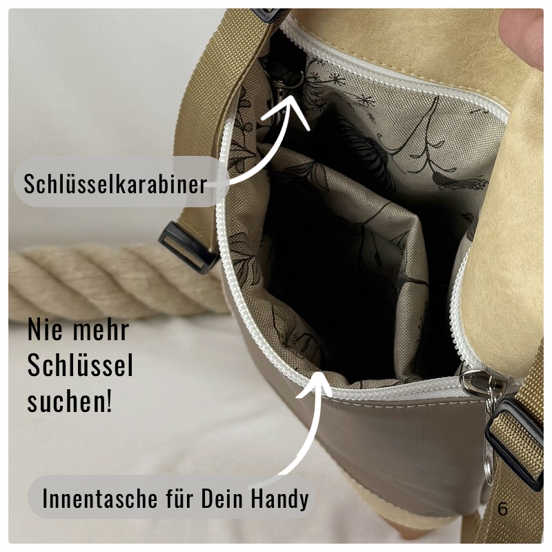 Damen- und Herrenrucksack Mascha