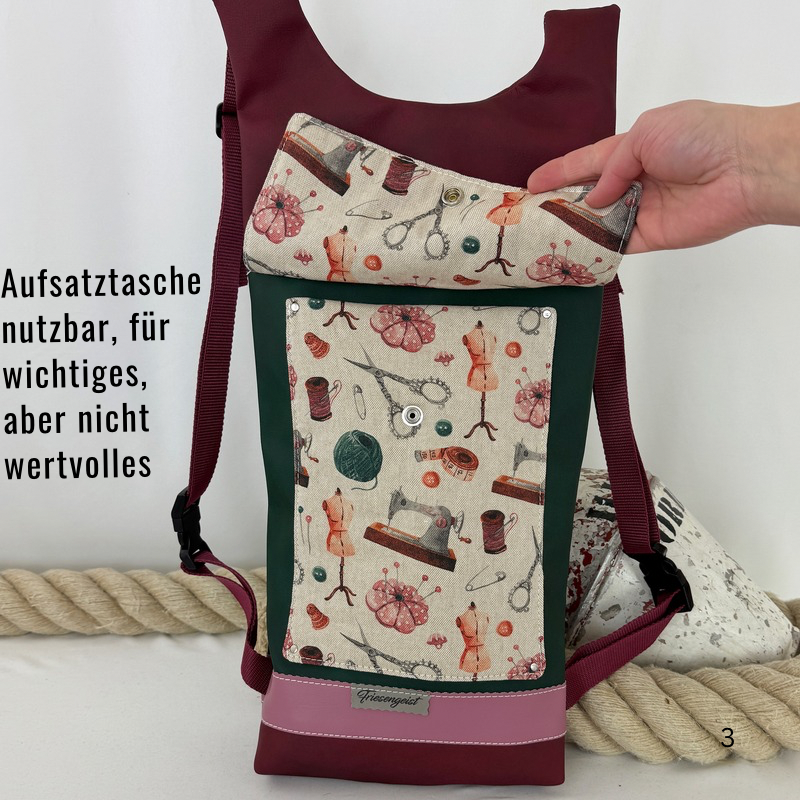 Damen- und Herrenrucksack Nane