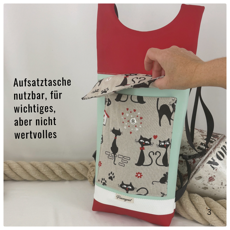 Damen- und Herrenrucksack Nadja