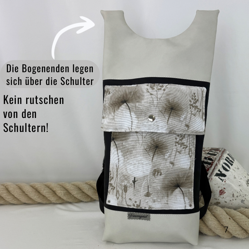 Damen- und Herrenrucksack Hellen