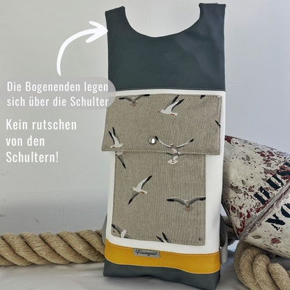 Damen- und Herrenrucksack Flora