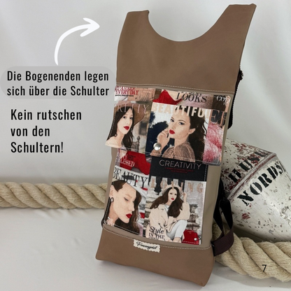Damen- und Herrenrucksack Paola
