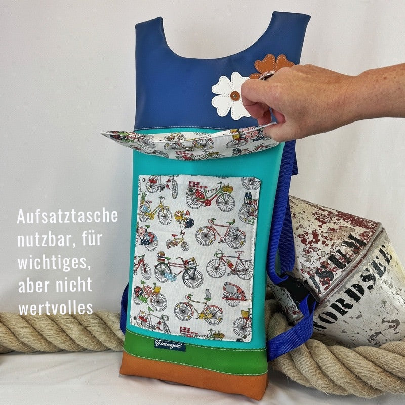 Damen und Herrenrucksack Telse