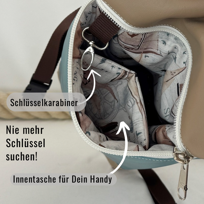 Damen- und Herrenrucksack Rucksack Amrum