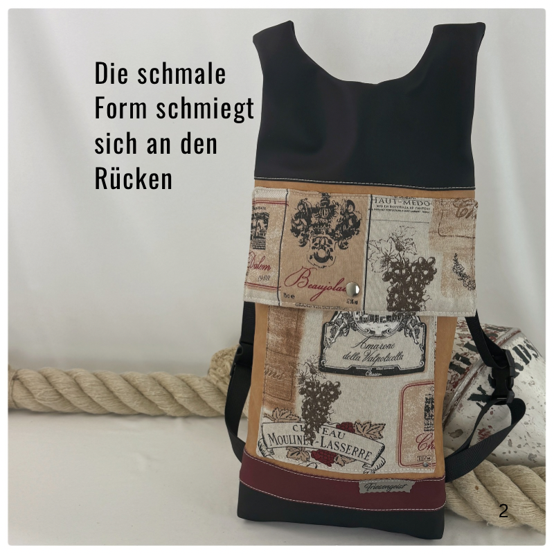 Damen- und Herrenrucksack Monja