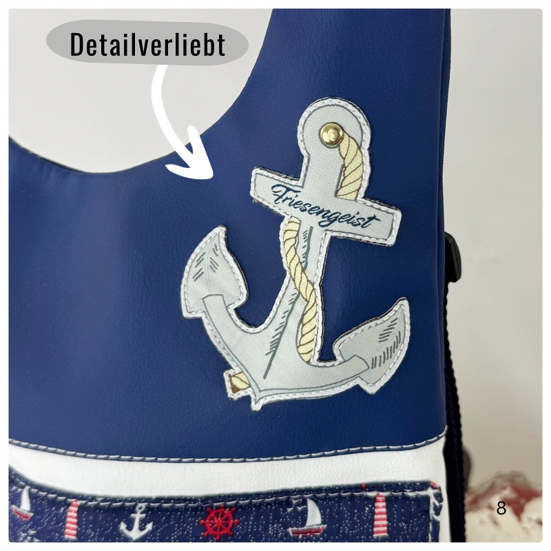 Damen- und Herrenrucksack Nordstrand