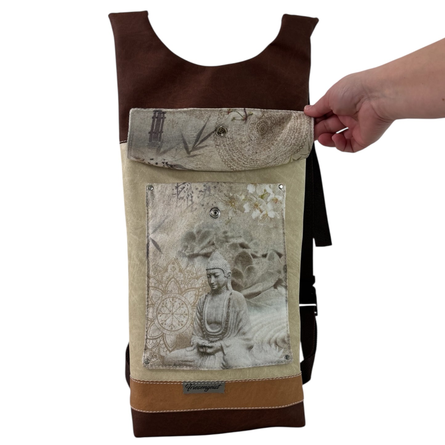 Damen- und Herrenrucksack Buddah